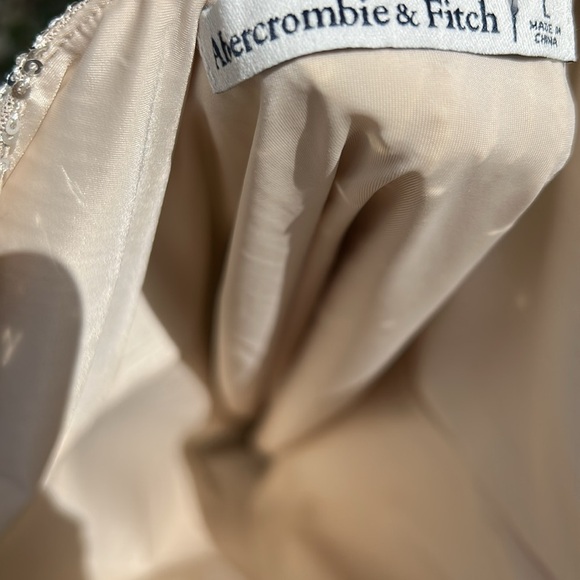NWT Abercrombie & Fitch Sequin Minidress Open Back Wedding Guest Sz Large - Picture 7 of 8